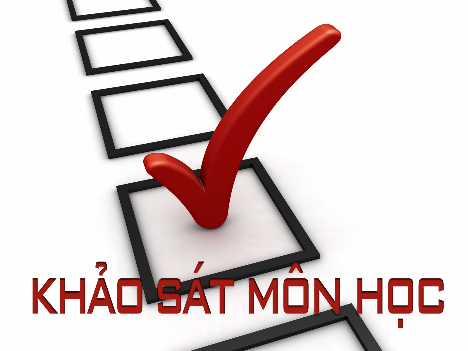 Khảo sát môn học